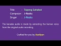 Download Lagu J-Rocks: Topeng Sahabat {karaoke, higher key}