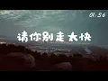Download Lagu 汪六六/潘成~【请你别走太快】【My heart move move跳太快】【Forever love love在等待】