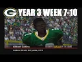 ROOKIE GOES FOR 147 ON THE GROUND - ESPN NFL 2K5 PACKERS FRANCHISE