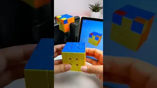 Robot didn't solve twisted corners ????Vs me ???? #rubikcube #vrl #shortsfeed #ytshorts #like4like #