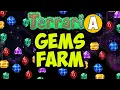 Terraria AFK GEMS Farm EASY Terraria Gemcorn Growing Farm
