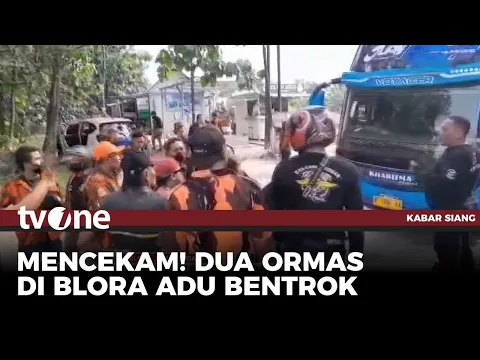 Ormas GRIB dan Pemuda Pancasila Bentrok di Blora