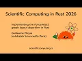Guillaume Plique - Implementing the ForceAtlas2 graph layout algorithm in Rust