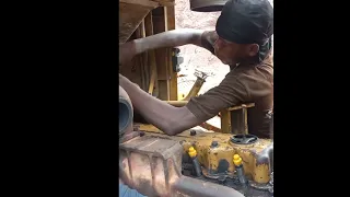 CAT D6H 3306 ENGINE CHASSIS OVERHAUL 