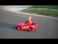 Lightning McQueen Power Wheels Modified - Upgraded from 6v to 12v