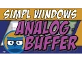 Crestron SIMPL Windows ANALOG BUFFER Symbol Tutorial