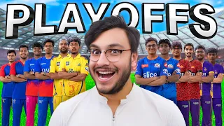 I DID A MINI IPL TOURNAMENT - PLAYOFFS