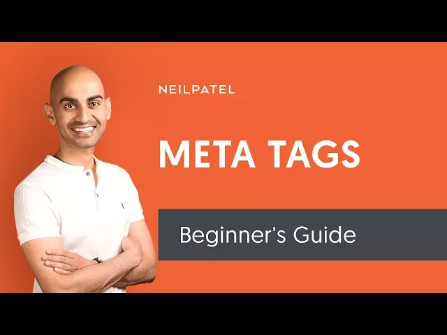 Thumbnail for Should You Spend Time on Meta Tags? | Neil Patel
