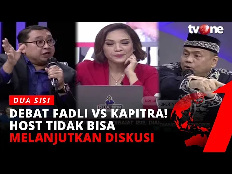 DEBAT LAGI! Singgung Tragedi di Makassar, Fadli Zon: Mau Menteroriskan FPI | Dua Sisi tvOne
