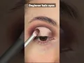 Easy halo eyes technique