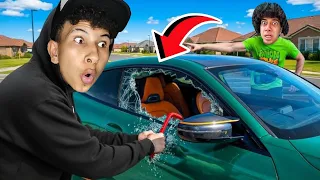 عمر شاور كسر العربيه بتاعتي😱( انا مش هسكت) ‼️
