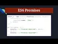 ES6 Promise tutorial asynchronous javascript Part 2