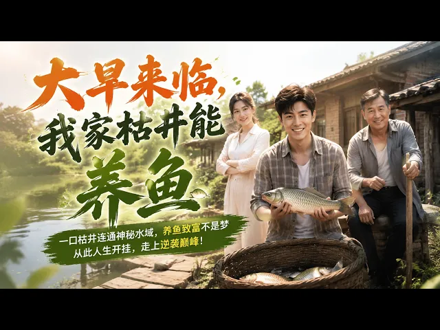 大旱来临,我家枯井能养鱼