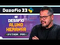 Classes Aluno e Professor Utilizando Heranca - Curso Python POO Desafio 33