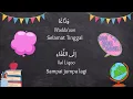 Perkenalan Bahasa Arab | Mengahafal dengan Lagu
