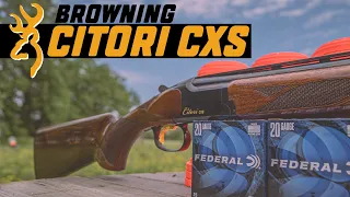 Browning Citori CXS 20 Gauge Shotgun Review