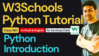 W3Schools W3Schools Python W3Schools Python Tutorial Class 001 Python Introduction 2026