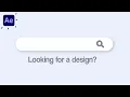 Search Bar Motion Graphics Animation in After Effects Tutorials