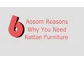 6 Reasons Why You Need Rattan Furniture - The Aosom Showroom