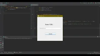 IP Finder java Intelij make a simple IP Finder application within minutes