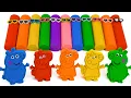 Lagu Satisfying DIY Rainbow Peppa Pig Family from Kinetic Sand \u0026 Cutting ASMR 🌈 Kinetic Sand ASMR