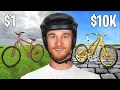 Mountainbike van $1 versus $10.000