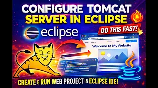 Install Configure Apache Tomcat in Eclipse IDE 2026 Configure Tomcat Web Server in Eclipse