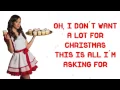 All I Want For Christmas Is You - Megan Nicole (Lyrics)