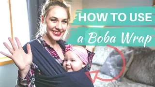 How to Use Boba Wrap Boba Wrap Newborn-6 months Meet my Little Girl