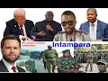 Lagu Uyu mugoroba M23 benshi baguye muri ambushi imodoka iratwikwa/Ibibaye biteye ubwoba/USA kari gukorwa
