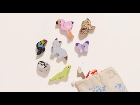 Andes Stacking Animals & Bag