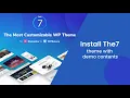 How to Install and Setup The7 Elementor Website Builder with Demo Contents