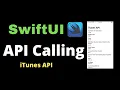 API calling in SwiftUI iTunes API Parsing JSON List