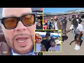Jadakiss And Fat Joe Pulled Up On The Race Track With Legendary Michael Jordan And Tyler Reddick