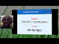 Variables and Constant In Java