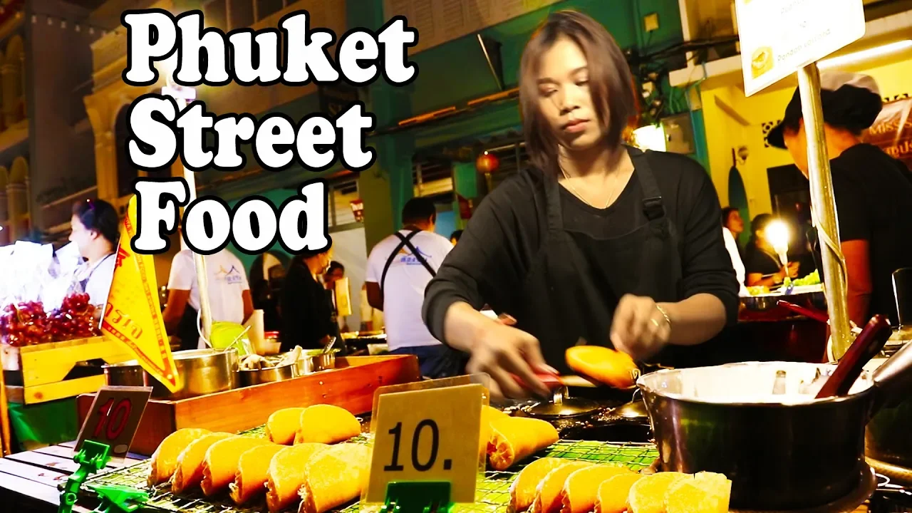 PHUKET STREET FOOD: THAI STREET FOOD TOUR at PHUKET WALKING STREET NIGHT MARKET
