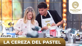 Belén le avisa a Emiro que a Rausch no le gustan las cerezas de frasco | MasterChef Celebrity
