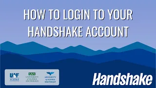 How to login to Handshake