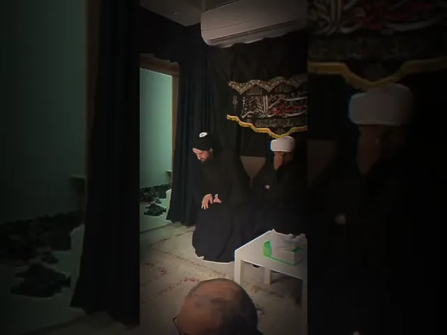 ⁣{تغطية مصورة}  منزل سماحة السيد| سيد أحمد الشيرازي
