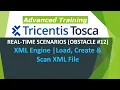 TRICENTIS Tosca 16 0 - Lesson 54 OBSTACLE XML Engine Load Create Scan XML File