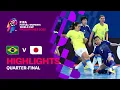 Brazil vs Japan | Quarter-final | Highlights | FIFA Futsal Women's World Cup 2025™