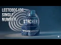 LeetCode 136 Single Number Optimized Java Solution Bit Manipulation