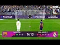 PES 2020 | FC Barcelona vs Real Madrid | Penalty Shootout | Messi vs Ramos | Gameplay PC