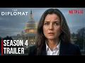 Lagu Trailer van seizoen 4 van The Diplomat (2026) en eerste blik