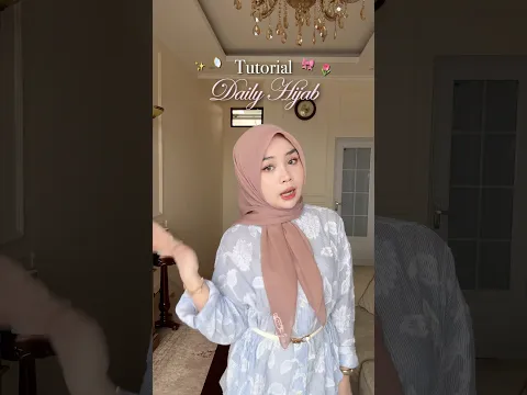 ga takut berantakan hijabnya seharian stay in place😍🩷🌷 #tutorialhijab #hijab #tutorial