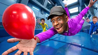 IF THE BALLOON HITS THE GROUND WE DIE