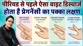 क्या सफ़ेद पानी आना प्रेगनेंसी का लक्षण है | White Discharge Pregnancy ka Pahla Symptoms hai kya