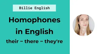 Download Homophones - Words that Sound the Same | English Pronunciation \u0026 Grammar MP3