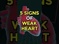 Download Lagu 5 Signs of Weak Heart #heartdisease #heartattack #hearthealth #ytshorts