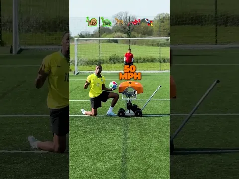 Goalkeeper vs 100MPH⚽️🚀